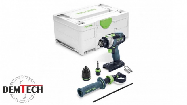 Festool Akumulatorowa wiertarko-wkrętarka udarowa TPC 18/4 Li-Basic QUADRIVE 575604