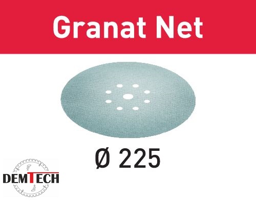 Festool Materiały ścierne z włókniny STF D225 P240 GR NET/25 Granat Net  203318