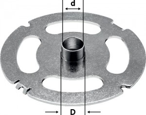 Festool Pierścień kopiujący KR-D 17,0/OF 2200