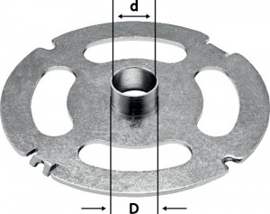Festool Pierścień kopiujący KR-D 19,05/OF 2200