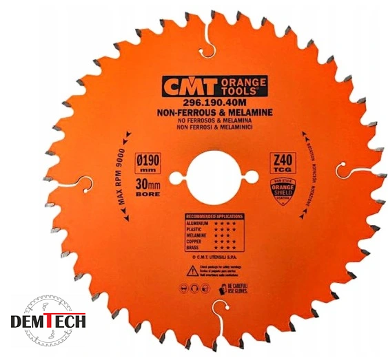 CMT Piła HW D=190 F=30 Z=40 K=2,8/2,2 296.190.40M