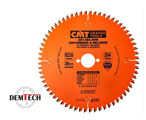 CMT Piła HW D=216 F=30 Z=64 K=2,8/2,2 297.064.09M