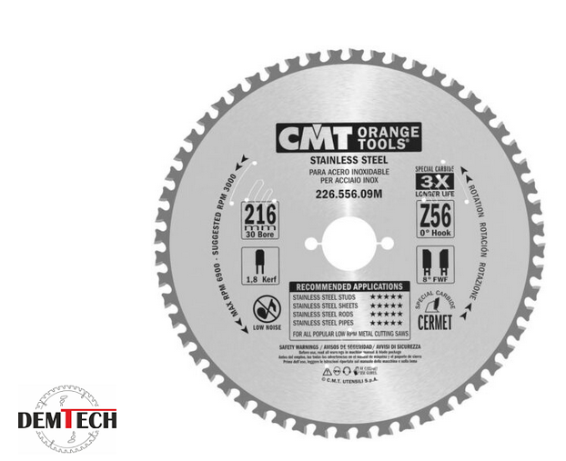 CMT Piła HM D=216 F=30 Z=56 K=1,8/1,4 FWF 226.556.09M