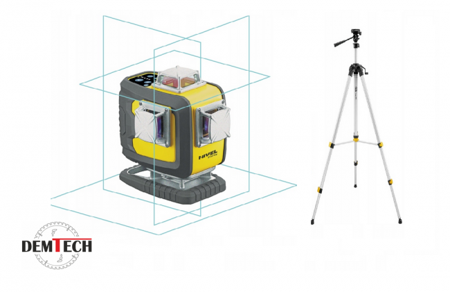 Nivel System Laser krzyżowy CL4D-B+ statyw SJJM1EX