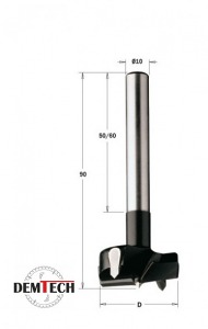 CMT Wiertło Puszkowe HW RH D=14 L=90 S=10x60 (chwyt cylindryczny) 512.140.11