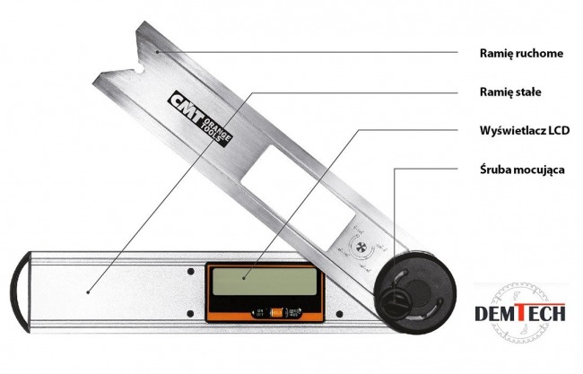 CMT Cyfrowy kątomierz DAF-001