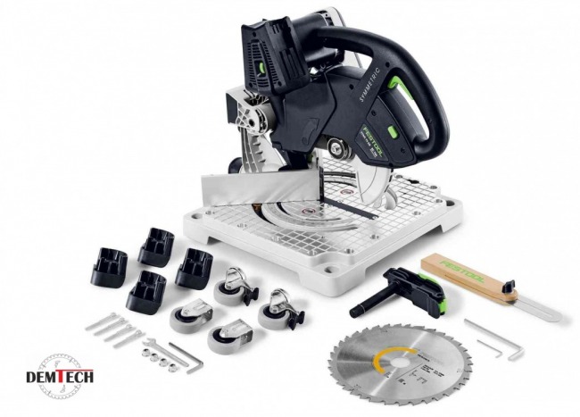 Festool Akumulatorowa pilarka ukośnica SYMMETRIC SYMC 70 EB-Basic 577424