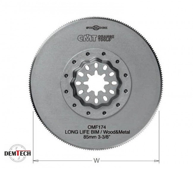 CMT Brzeszczot oscylacyjny Starlock 85mm OMF174-X1