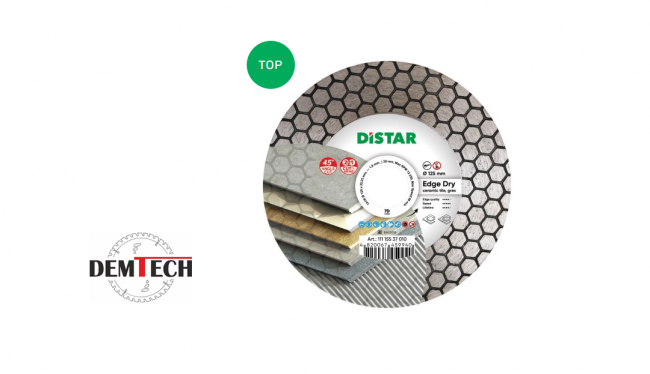 Distar tarcza diamentowa 2w1 edge dry 125 mm 11115537010