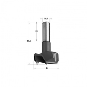 CMT Wiertło Puszkowe HW  D=35 L=57,5 S=10x26 RH 317.350.11