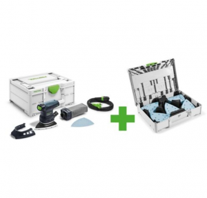 Festool Szlifierka Delta DTS 400 REQ + Systainer z papierami 578208