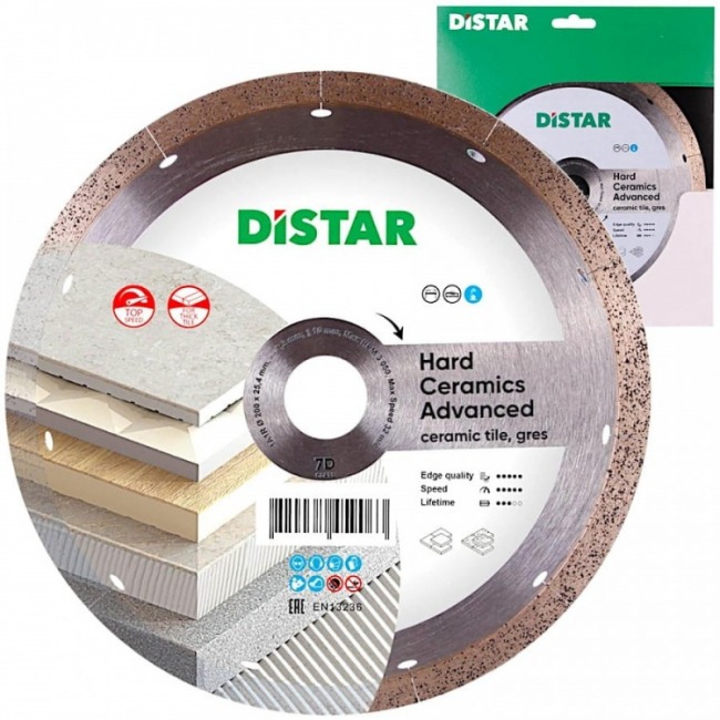 DISTAR Tarcza diamentowa Hard Ceramics Advanced 350x25.4mm 11120049015