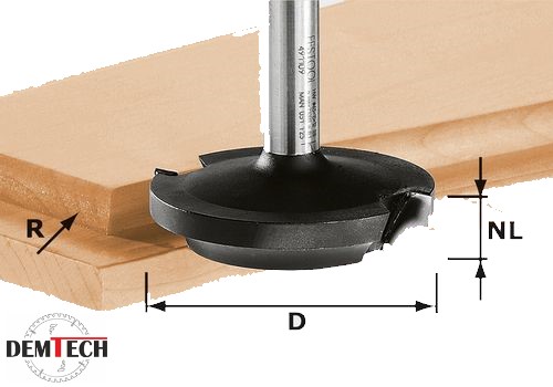 Festool Frez do płycin HW D42,7/13/R6 491138