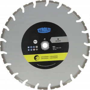 TYROLIT TARCZA UNIWERSALNA BASIC DCUB1 350 x 3,2mm x 20mm 34501461 TYROLIT TARCZA UNIWERSALNA BASIC DCUB1 350 x 3,2mm x 20mm 34501461