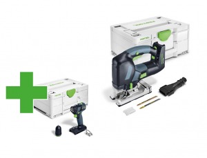 FESTOOL Wyrzynarka akumulatorowa PSBC 500 EB-Basic 576972 - BONUS WEEKS FESTOOL Wyrzynarka akumulatorowa PSBC 500 EB-Basic 576972 - BONUS WEEKS