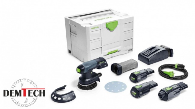 Festool Akumulatorowa szlifierka mimośrodowa ETSC 125 3,0 I-Set 577689