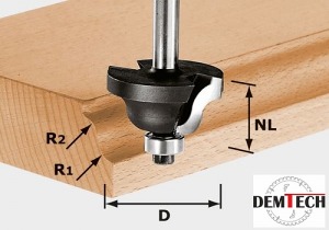 Festool Frez dwupromieniowy HW S8 D31,7/R4/R4  491029