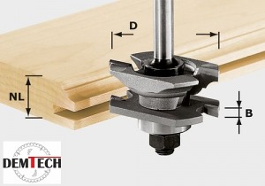 Festool Frez profilowy do wpustów HW S8 D46 x D12-NT  490645