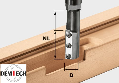 Festool Frez z płytkami wymiennymi do wpustów HW KN D20/50 WP/K  497455