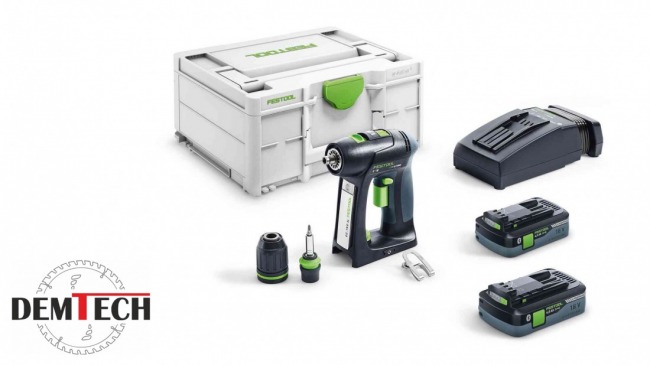 Festool Akumulatorowa wiertarko-wkrętarka C 18 HPC 4,0 I-Plus 576435